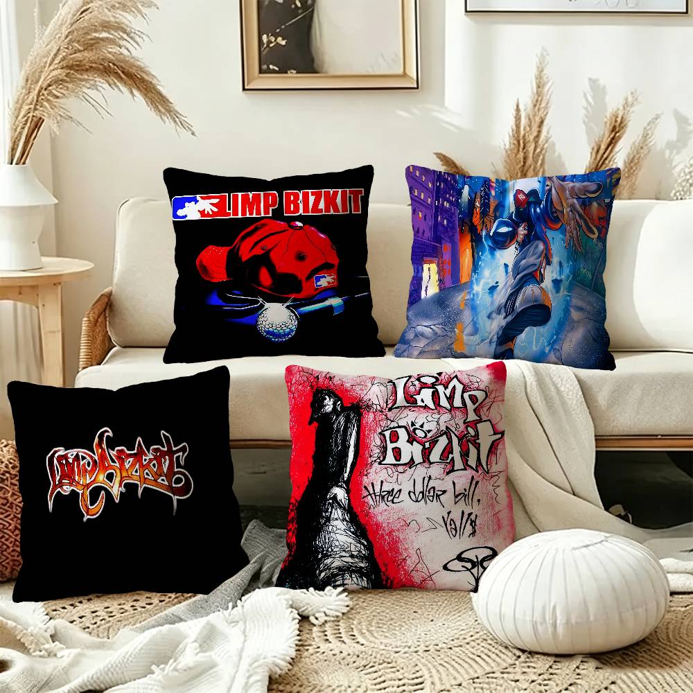 Home Textiles Super Soft - Fronhas de metal L-Limp B-Bizkit, capa