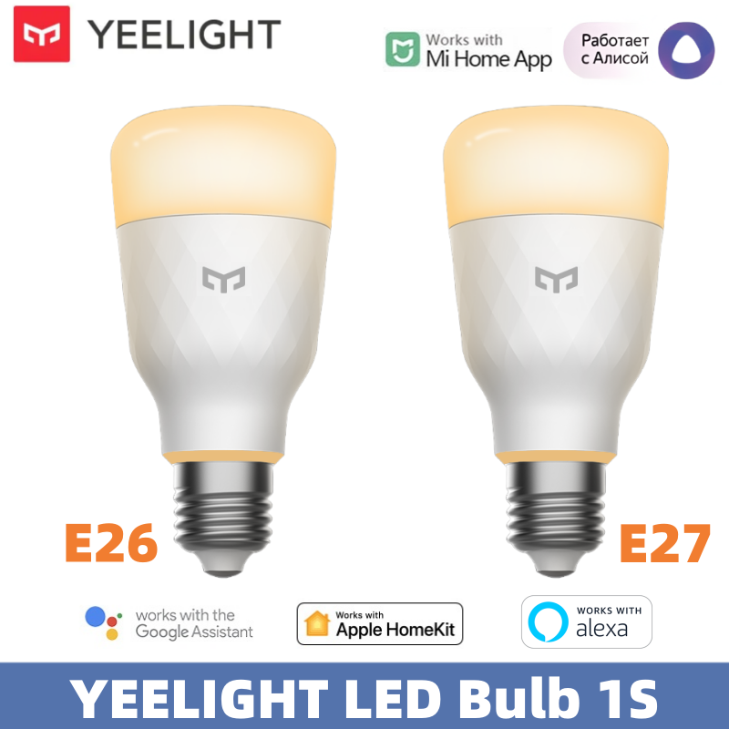 Yeelight Light Smart Bulb - Yeelight lâmpada led 1s luz inteligente
