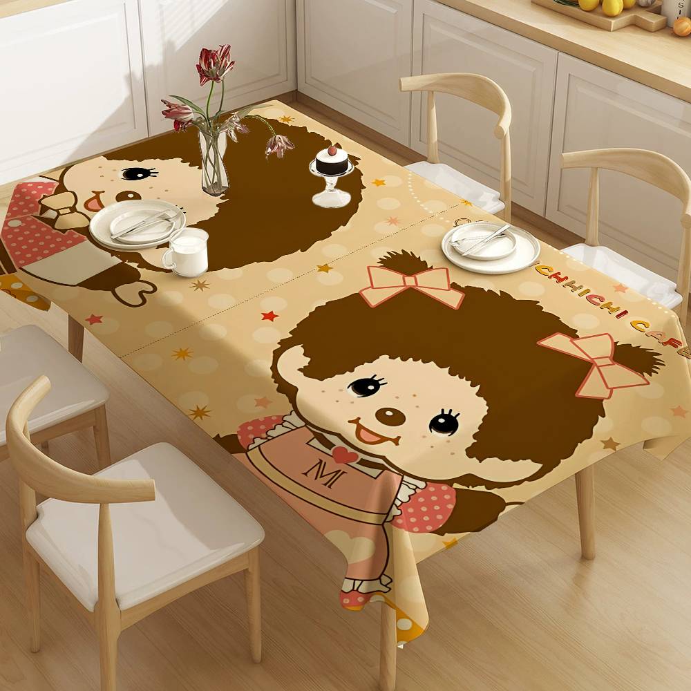 Home Textiles Logo - Toalha de Mesa Fashion M-Monchhichi Popular