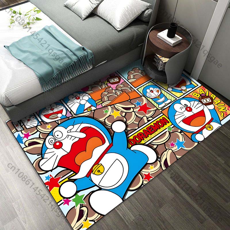 Home Textiles Rug - Tapete com estampa do Doraemon e