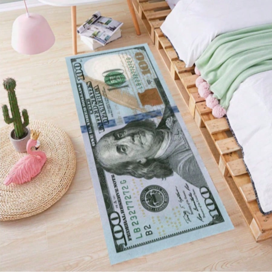 Home Textiles Rug - Tapete de Área Estiloso com Estampa