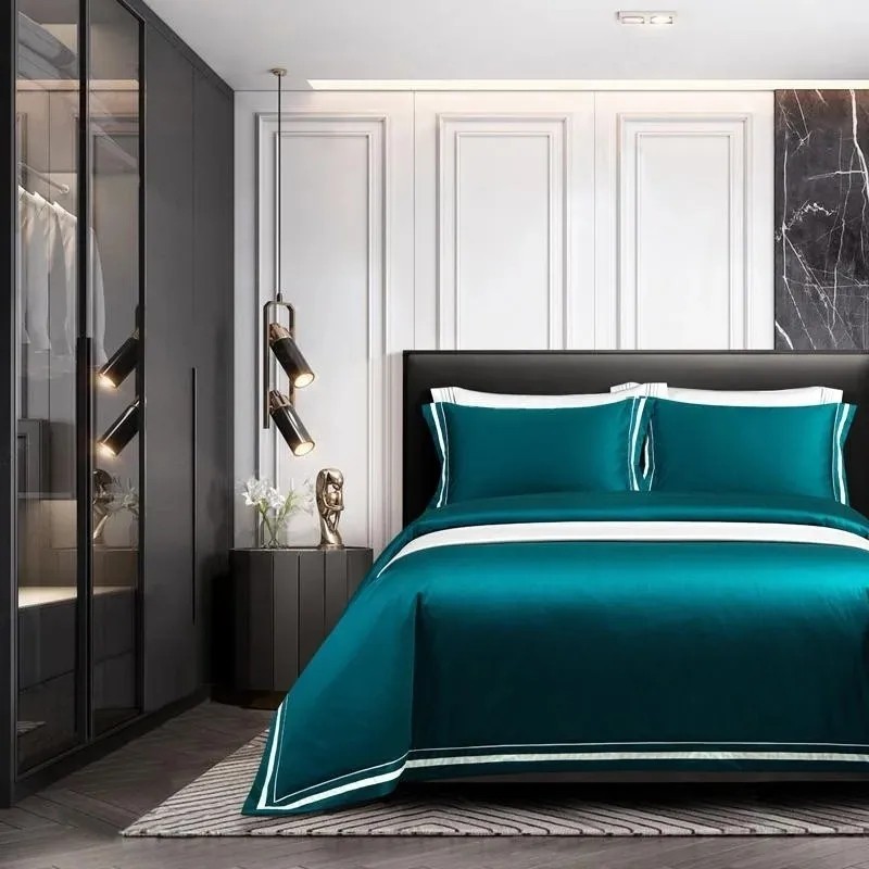 Home Textiles Super Soft - Algodão egípcio Soft Duvet Cover Set,