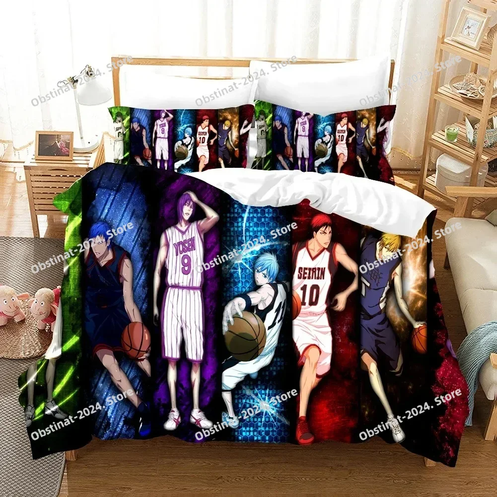 Home Textiles Super Soft - Anime crianças kuroko basquete conjunto de