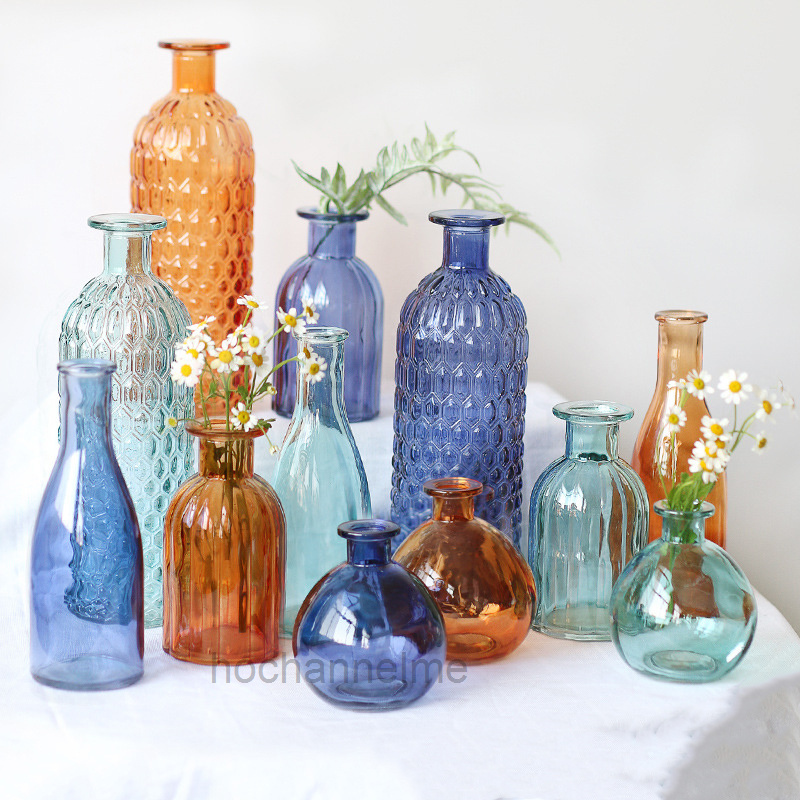 Xt Home Textiles - Vaso de vidro sala de estar