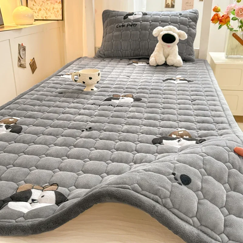 Home Textiles Super Soft - Colchão de cama quente estampado de