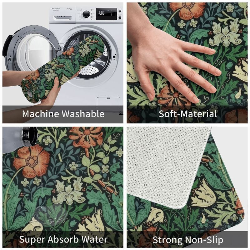 William morris tapete porta da - Home Textiles Rug avaliação e preço