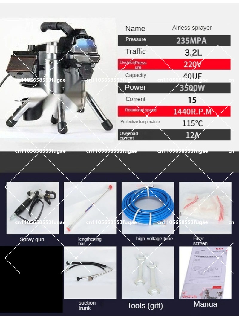 Pistola de Pulverização Profis - Home Textile Industry avaliação e preço