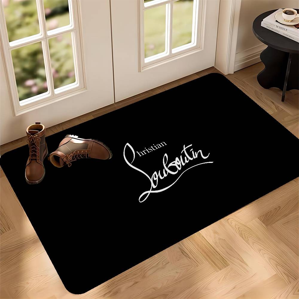 Tapete de porta luxuoso com lo - Home Textiles Logo avaliação e preço