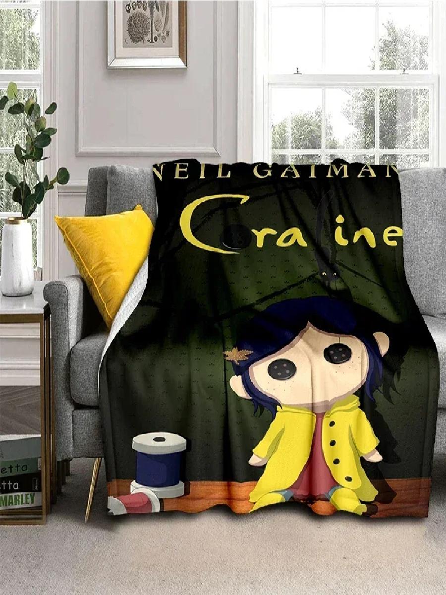 Coraline filme lance cobertor  - Home Textiles Super Soft avaliação e preço