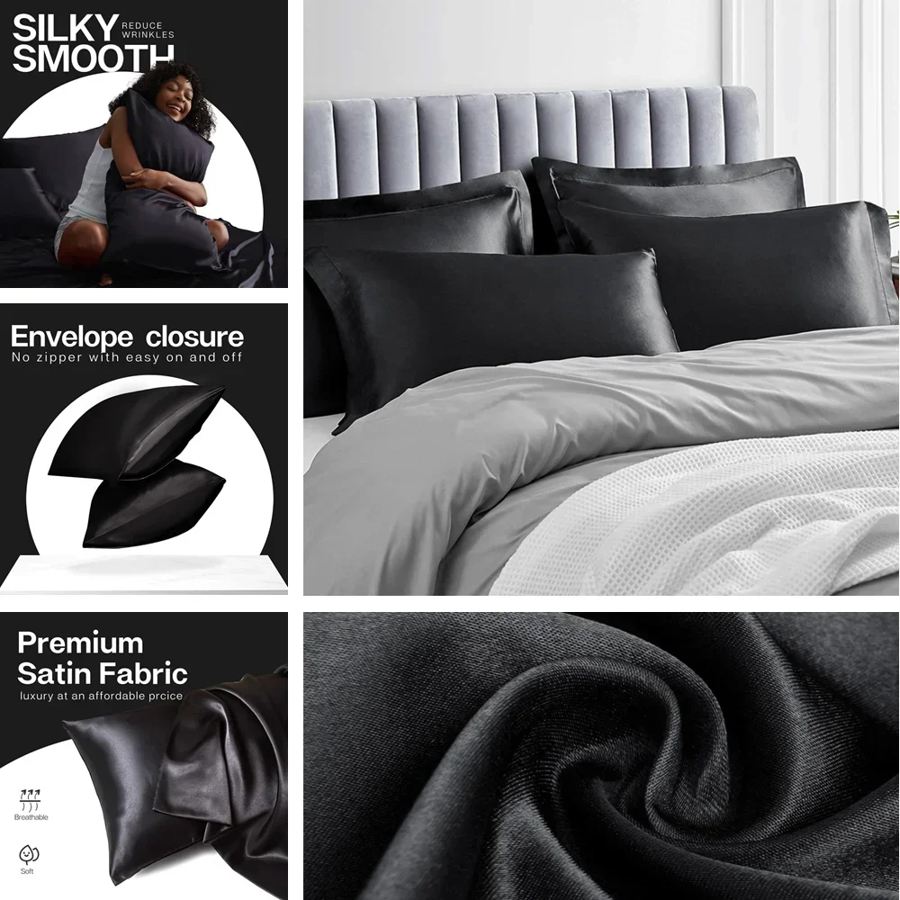 Fronha de cetim para cabelo e  - Home Textiles Super Soft avaliação e preço