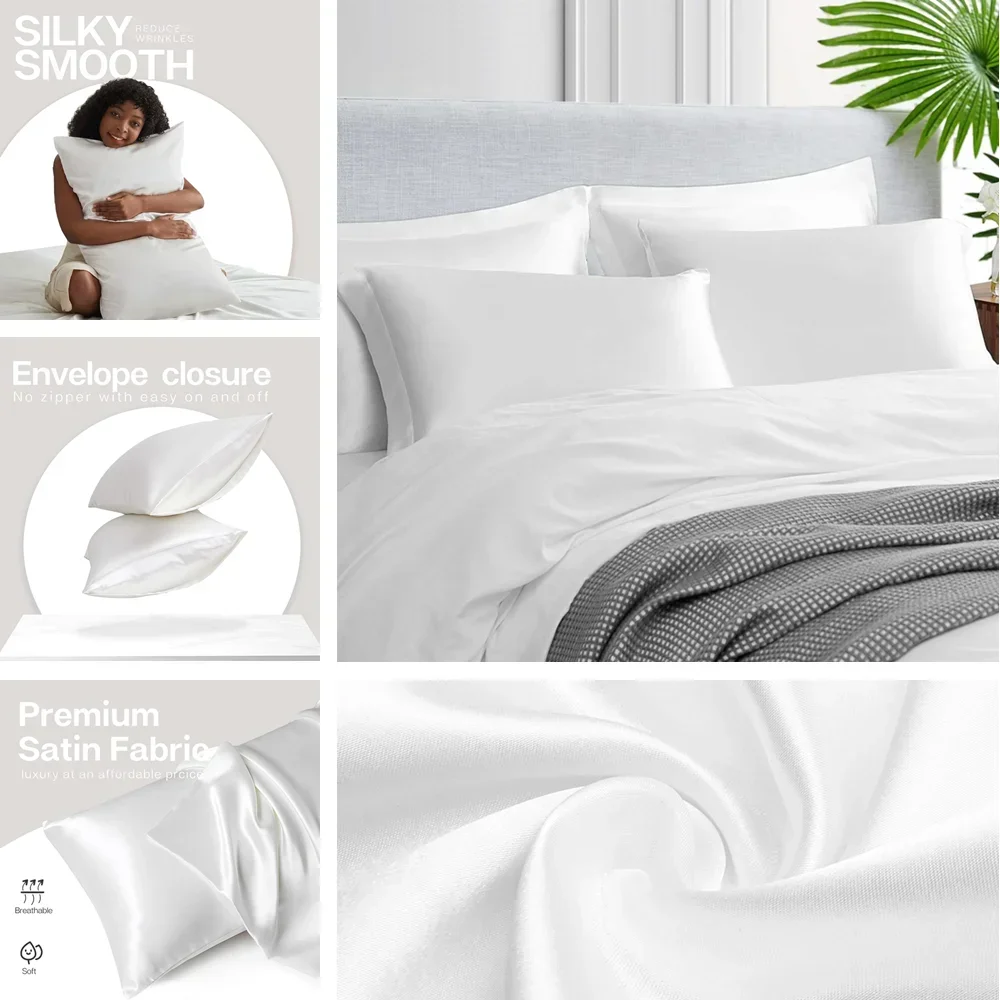 Fronha de cetim para cabelo e  - Home Textiles Super Soft avaliação e preço