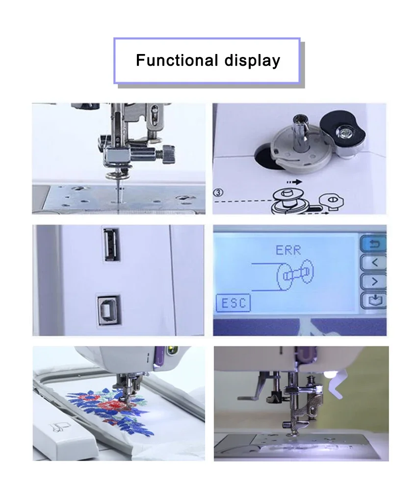 Máquina de Bordado Digital Pro - Home Textiles Logo avaliação e preço