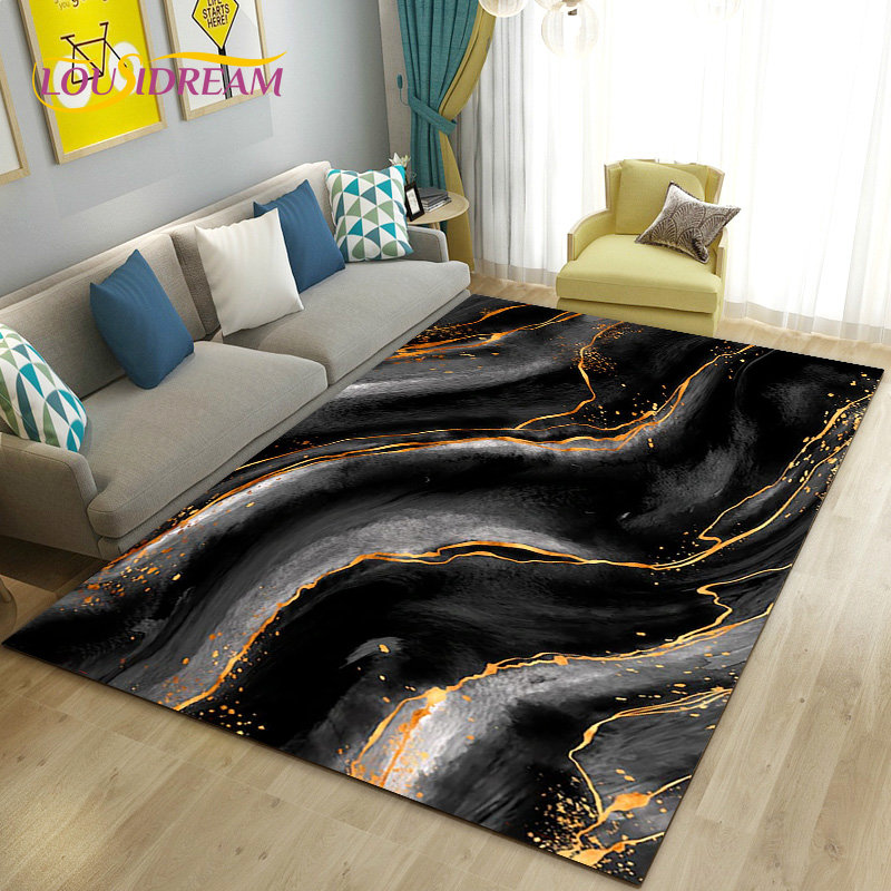 Tapete grande de mármore para  - Home Textiles Rug avaliação e preço