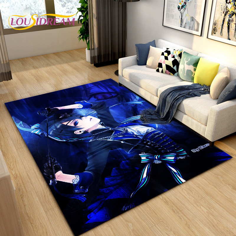 Tapete de área de anime de mor - Home Textiles Rug avaliação e preço