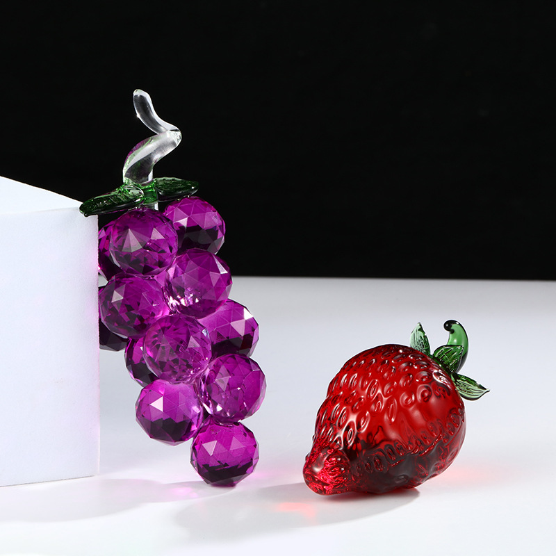 Criativo 3d fruta cristal abób - Xt Home Textiles avaliação e preço