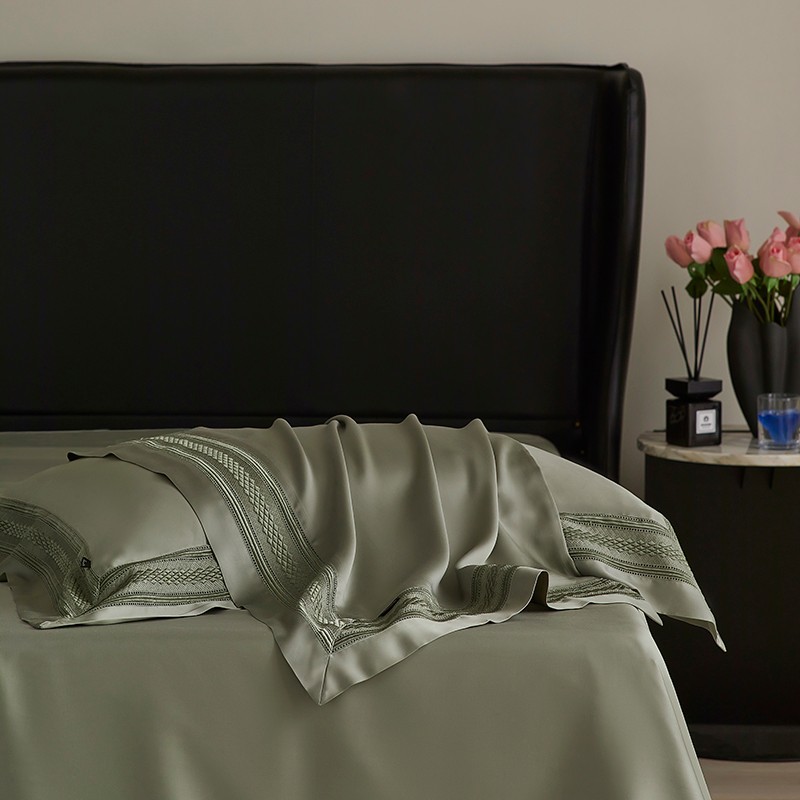 Prémio Matcha verde e rosa emp - Home Textiles Premium avaliação e preço