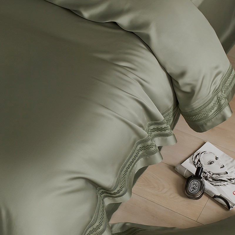Prémio Matcha verde e rosa emp - Home Textiles Premium avaliação e preço
