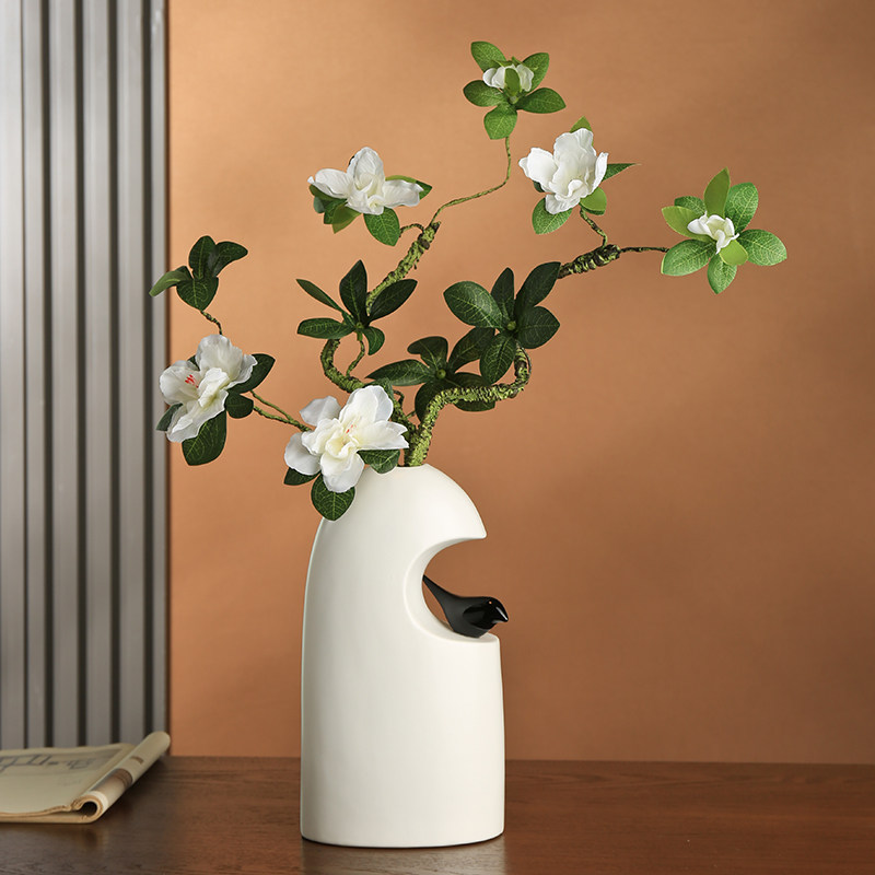 Vaso de Cerâmica Moderno com E - Xt Home Textiles avaliação e preço