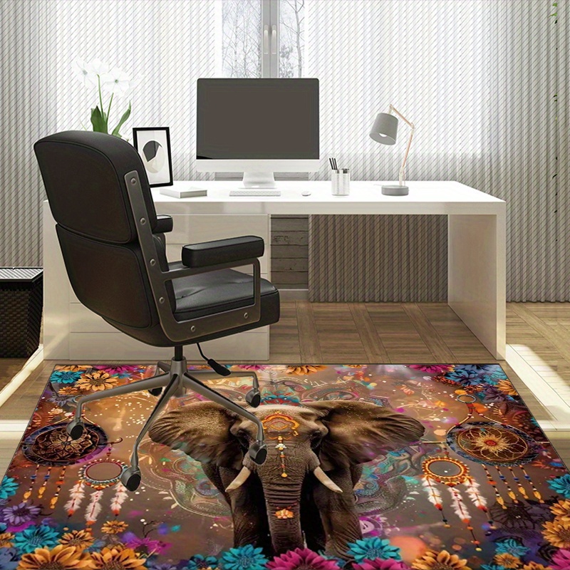Tapete Mandala Elefante: Padrã - Home Textiles Rug avaliação e preço