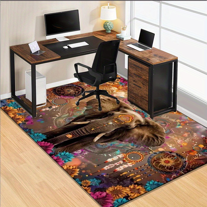 Tapete Mandala Elefante: Padrã - Home Textiles Rug avaliação e preço