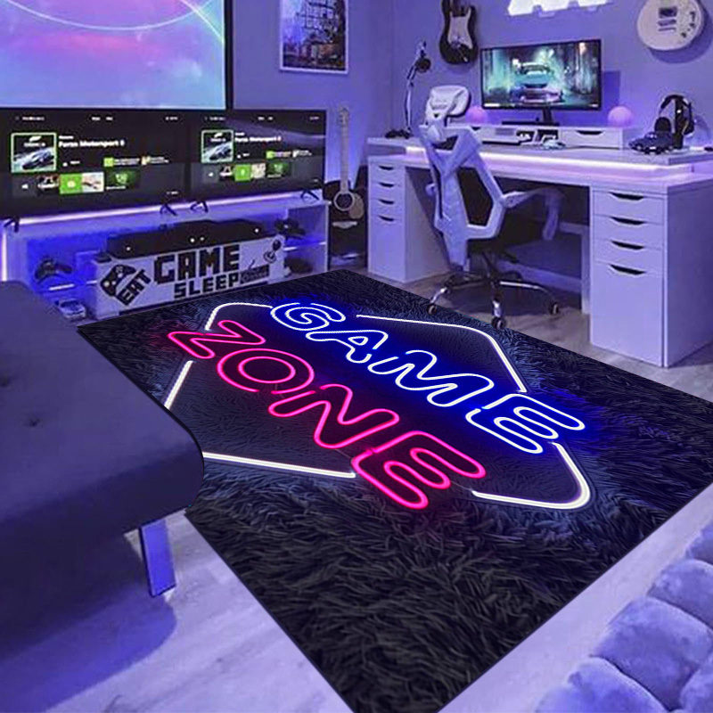 Tapete de Área Faux Neon para  - Home Textiles Rug avaliação e preço
