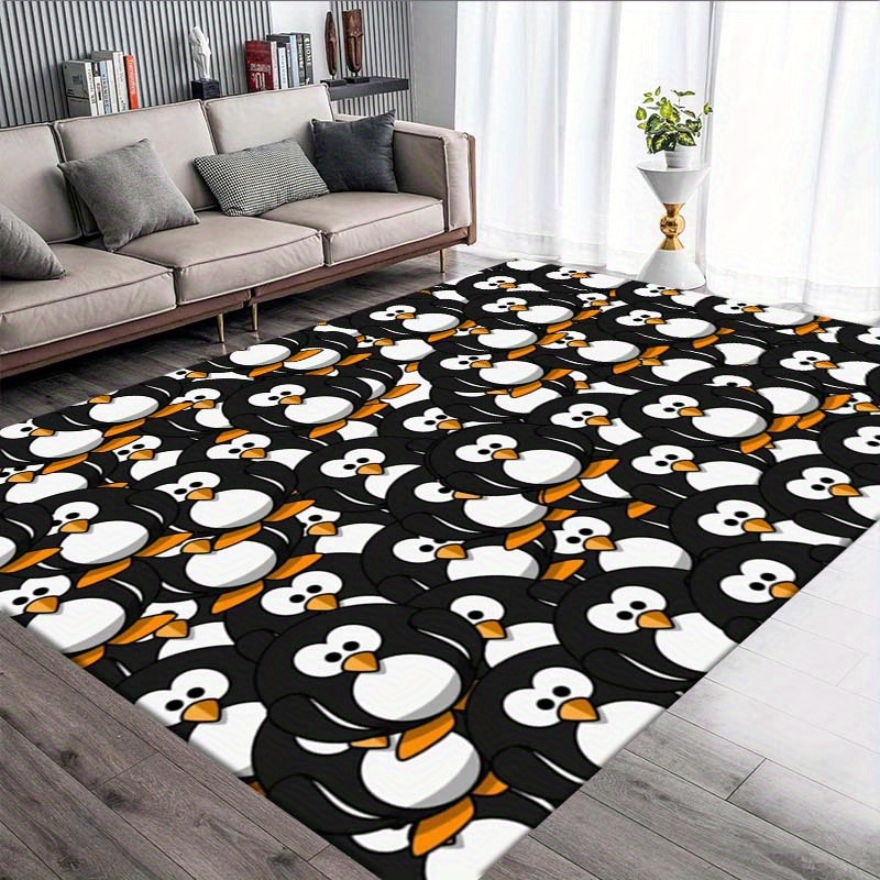 Tapete de Pinguim Fofo em Esti - Home Textiles Rug avaliação e preço