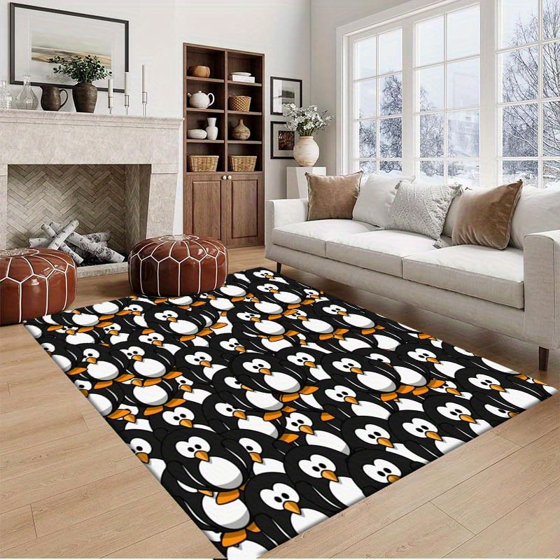 Tapete de Pinguim Fofo em Esti - Home Textiles Rug avaliação e preço