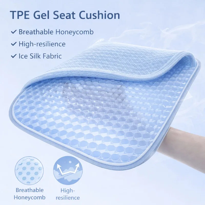 Almofada de Assento em Gel TPE - Cooling Pillow Gel avaliação e preço