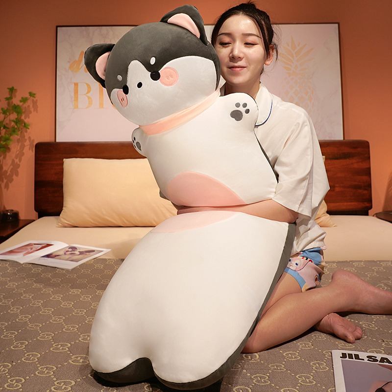 Cute Stuffed Animal Sleeping P - Bolster Pillow Long avaliação e preço