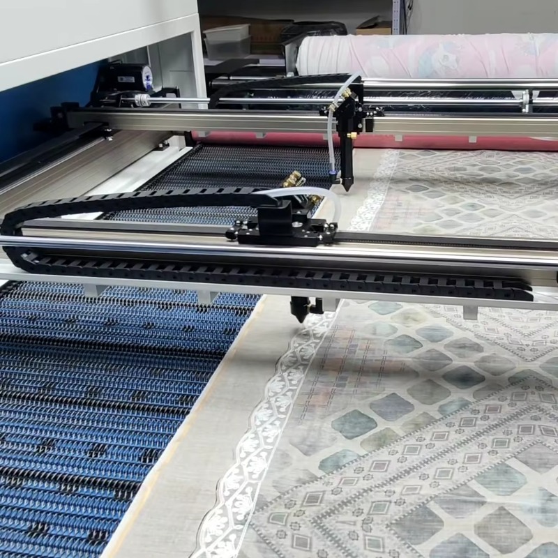 Máquina de corte a laser de ca - Home Textile Industry avaliação e preço