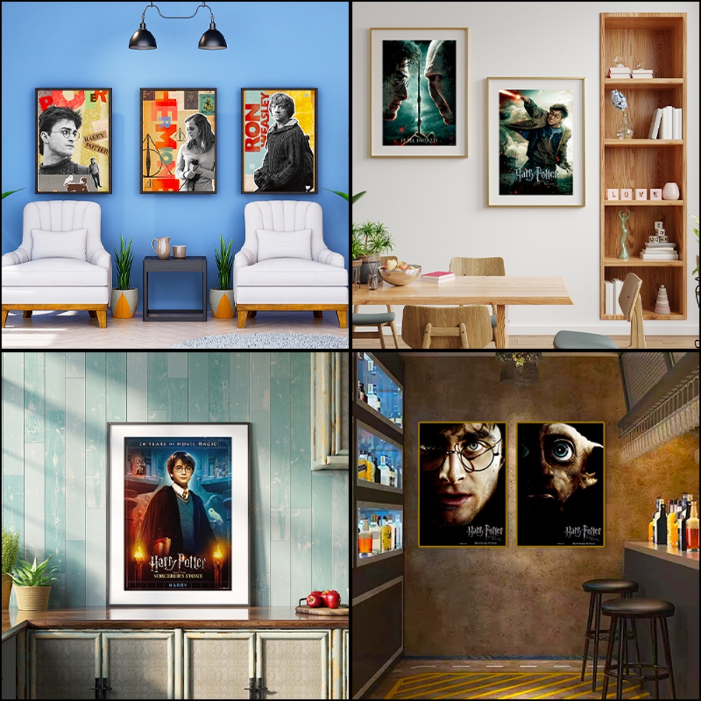 Pôster de Papel Genuíno Harry  - Xt Home Textiles avaliação e preço