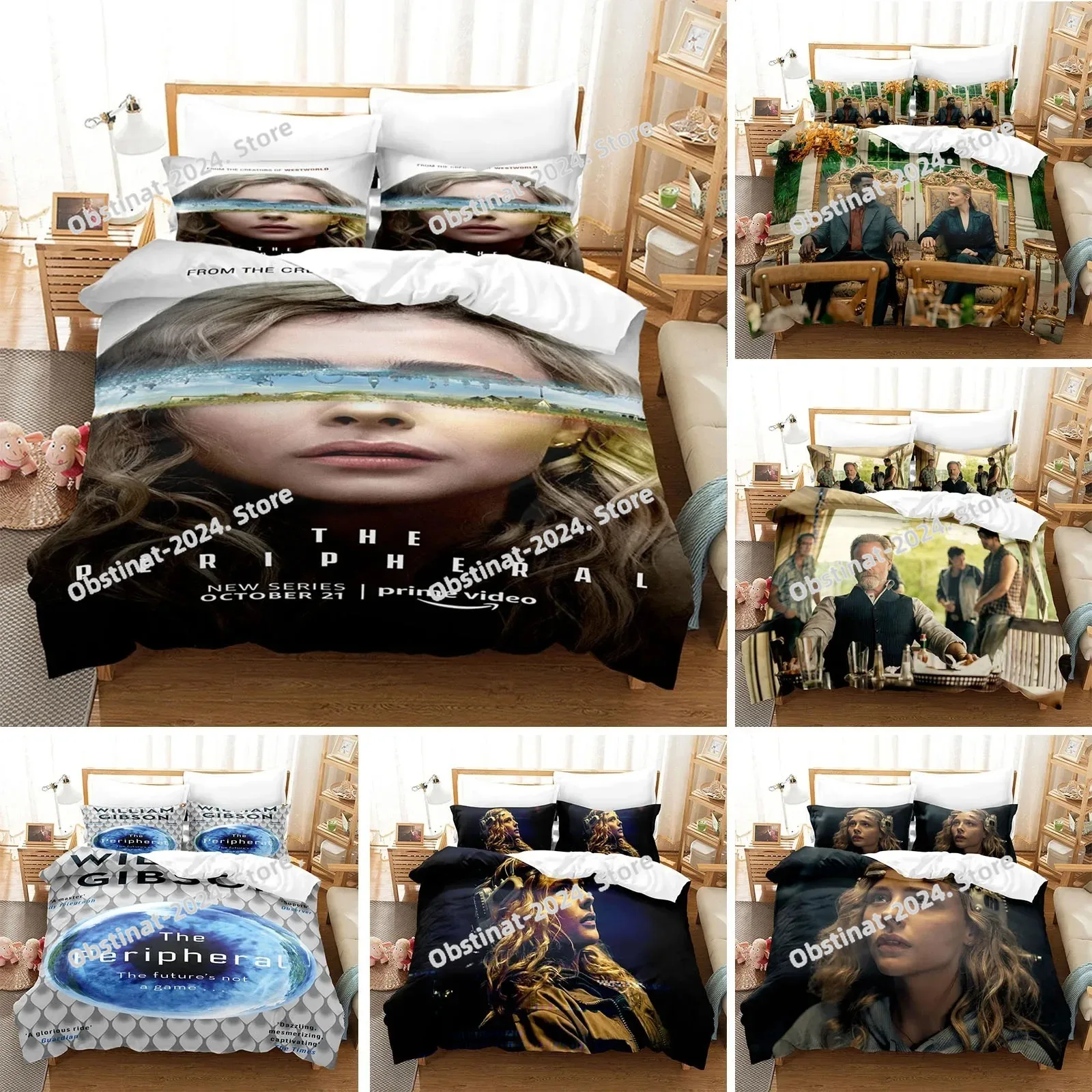 Conjunto de cama periférica 3d - Home Textiles Super Soft avaliação e preço