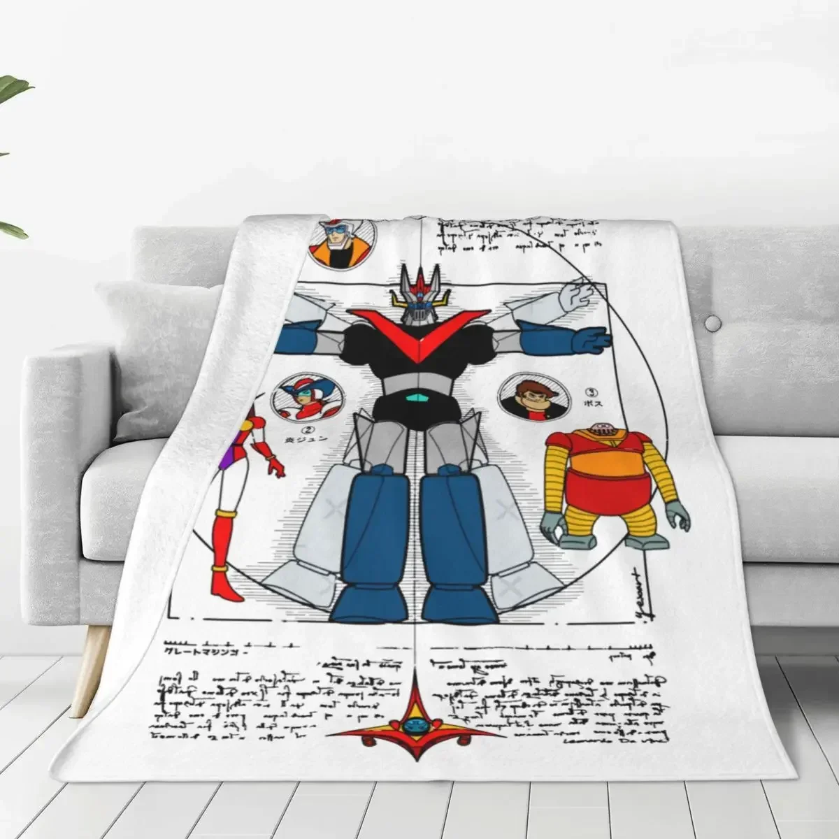 Cobertor de Veludo Mazinger Z  - Home Textiles Super Soft avaliação e preço