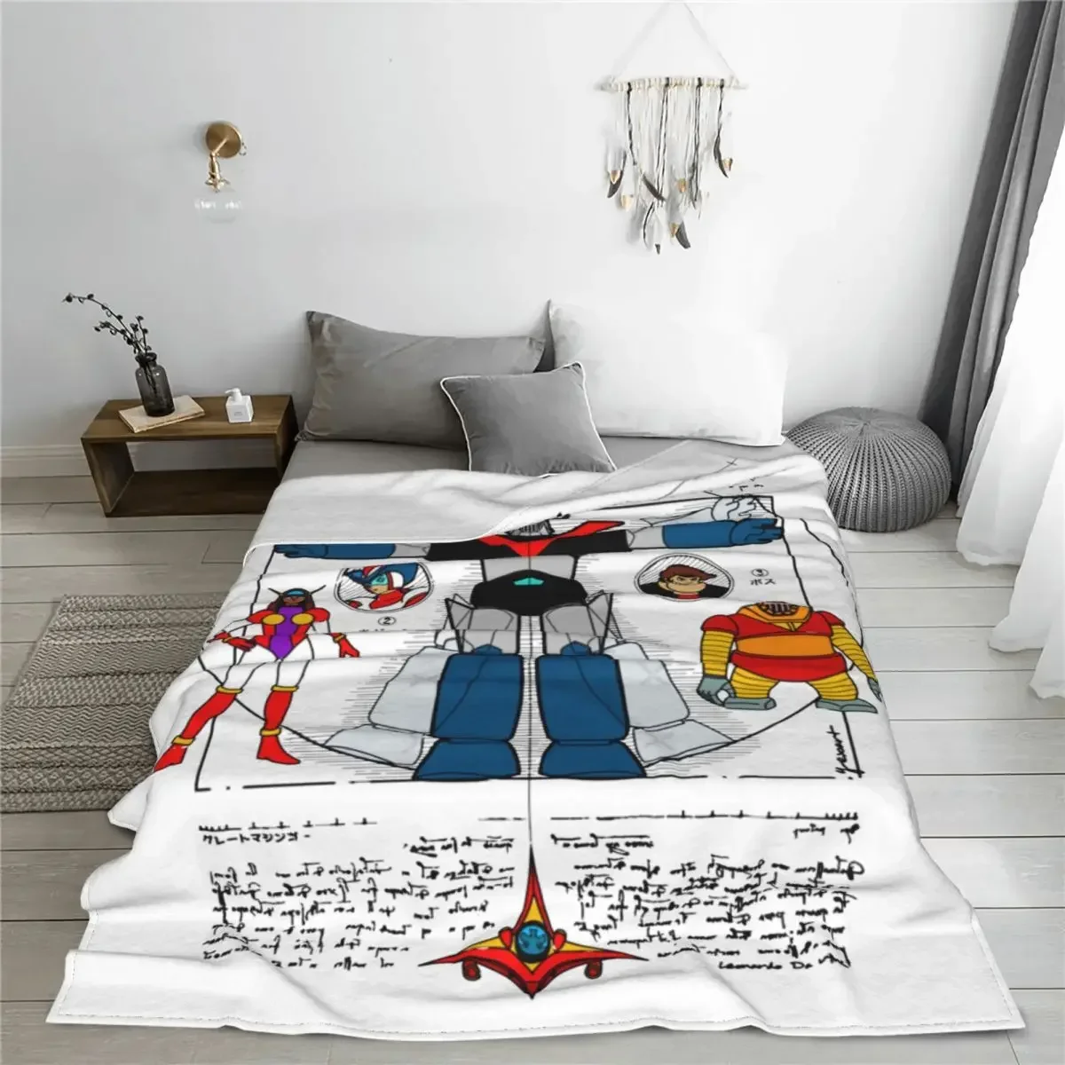 Cobertor de Veludo Mazinger Z  - Home Textiles Super Soft avaliação e preço